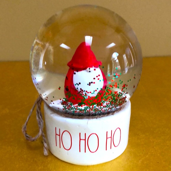 RAE DUNN: Snow-Globe HO HO HO - Picture 1 of 5